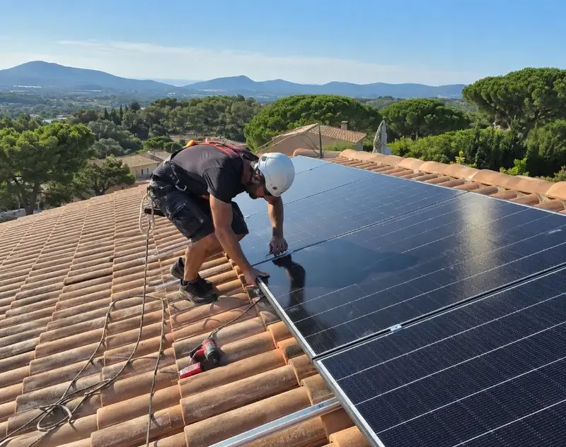 Installateur panneaux solaires Saint-Martin-de-Castillon — pose photovoltaïque sur toiture